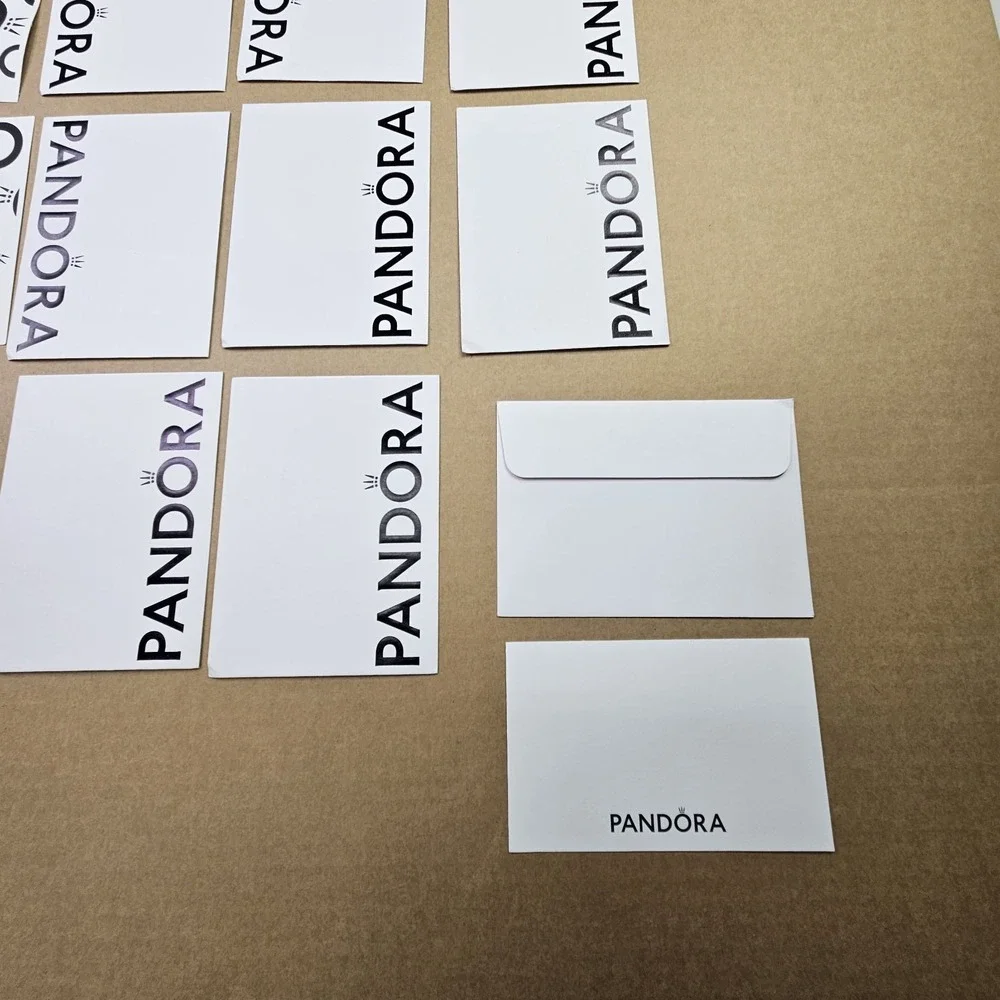 PANDORA Jewelry Gift Note Cards & Envelopes Lot 19 pc Stationary Replacement